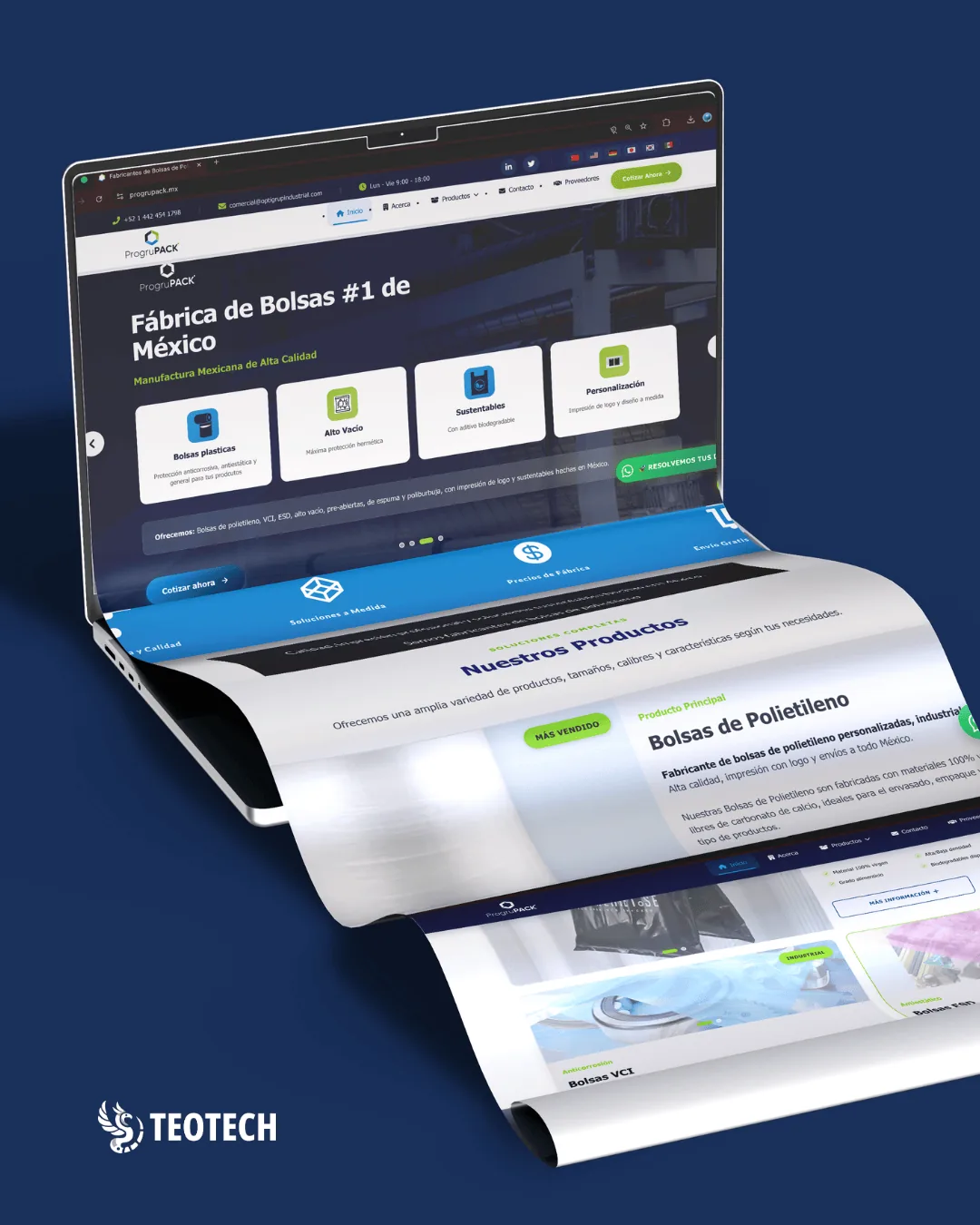 Technical rebuild of the website